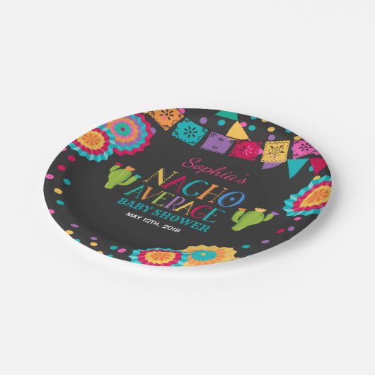 Fiesta Baby shower Paper Bord Nacho Gemiddelde Par (Gekanteld)