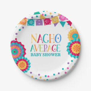 Fiesta Baby shower Paper Bord Nacho Gemiddelde Par