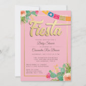 Fiesta Baby shower Uitnodiging (Voorkant)
