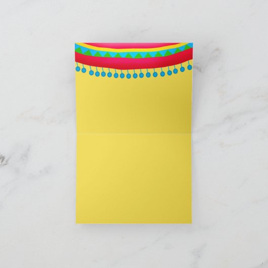 Fiesta Bedankt kaarten (Binnen)