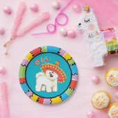 Fiesta Bichon Papieren Bordje (Feest)