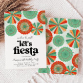 Fiesta Birthday Uitnodiging