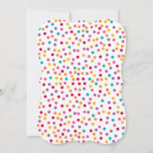 Fiesta Birthday Uitnodiging Nacho Gemiddelde Parti (Achterkant)