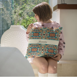 Fiesta Blooms, aanpasbaar Kussen