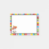 Fiesta Boston Terrier Post-it® Notes (Voorkant)