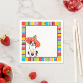 Fiesta Boston Terrier Servetten (Insitu)