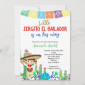 Fiesta Boy Baby shower Invitation Garçon (Devant)