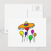 Fiesta Briefkaart (Voorkant / Achterkant)
