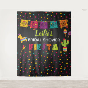 Fiesta Bruidsbruiloft Achtergrond - Pinata Wandkleed