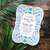 Fiesta bruiloft uitnodiging