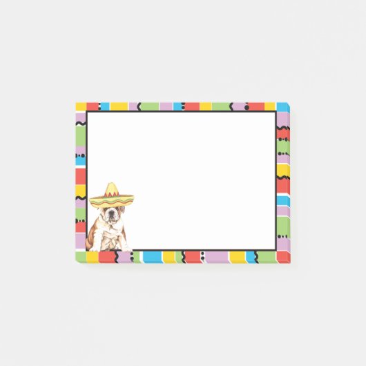 Fiesta Bulldog Post-it® Notes (Voorkant)