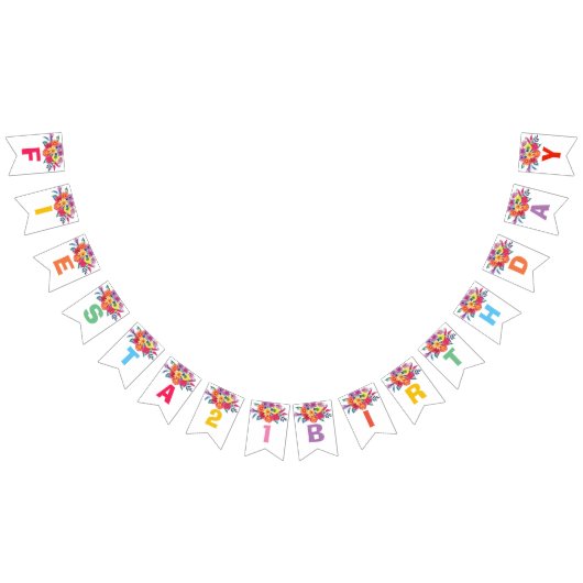 Fiesta Bunting banner (Alle)