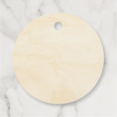 Fiesta Cactus Boho Bruidsuitnodiging Bedankjes Labels (Achterkant)