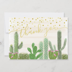 Fiesta Cactus Boho Fête des mariées Merci