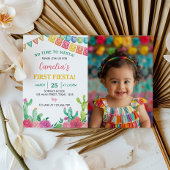 Fiesta Cactus Invitation d'anniversaire