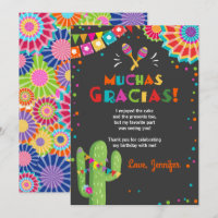 Fiesta Cactus Mexican Nacho Gemiddelde Muchas Grac