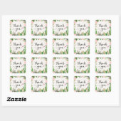 Fiesta Cactus Sticker en Merci floral rose Favoris (Feuille)