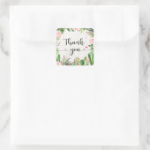 Fiesta Cactus Sticker en Merci floral rose Favoris (Sac)