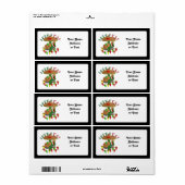 Fiesta Cactus w/Sombrero & Guitar Etiket (Full Sheet)