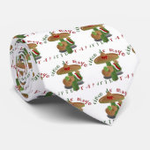 Fiesta Cactus w/Sombrero & Guitar Stropdas (Opgerold)