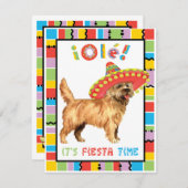 Fiesta Cairn Terrier Kaart (Voorkant / Achterkant)