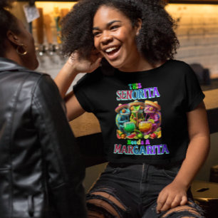 Fiesta Caliente senorita heeft een margarita nodig T-shirt