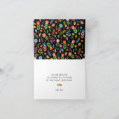 Fiesta Carte de remerciements (Intérieur)