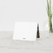 Fiesta Carte de remerciements (Dos)