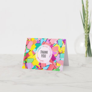 "Fiesta" - Carte de remerciements Mariage plié