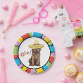 Fiesta Chocolate Lab Papieren Bordje (Feest)