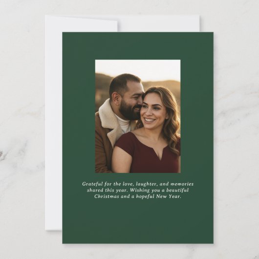 Fiesta Christmas Papel Picado Photo Greeting Card Kaart (Achterkant)