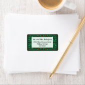 Fiesta Christmas Return Address Label (Insitu)