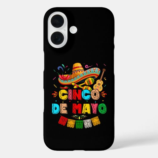 Fiesta Cinco de Mayo Case-Mate iPhone Case (Achterkant)