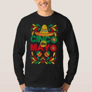 Fiesta Cinco De Mayo Mexico Sombrero Taco T-shirt