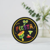 FIESTA Cinco de Mayo Uitnodiging voor het Feest (Staand voorkant)