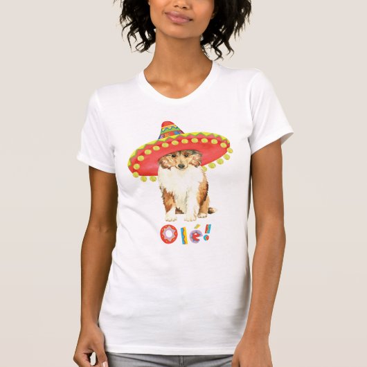 Fiesta Collie T-Shirt (Voorkant)