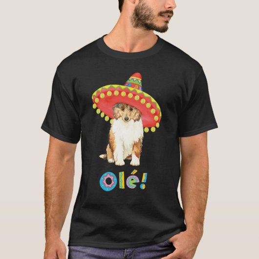Fiesta Collie T-Shirt (Voorkant)