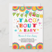 Fiesta Couples Baby shower Invitation Co-ed Shower Kaart (Voorkant)