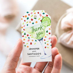 Fiesta Couples Verloving Dank je Cadeaulabel