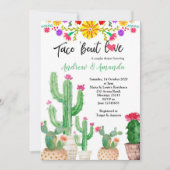 Fiesta Couples Wedding Shower Kaart (Voorkant)