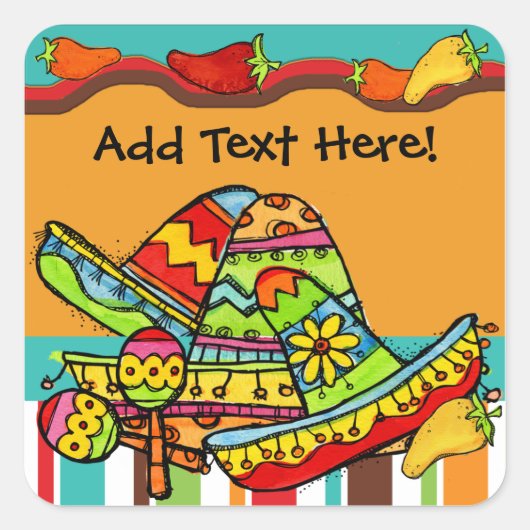Fiesta Custom Stickers (Voorkant)