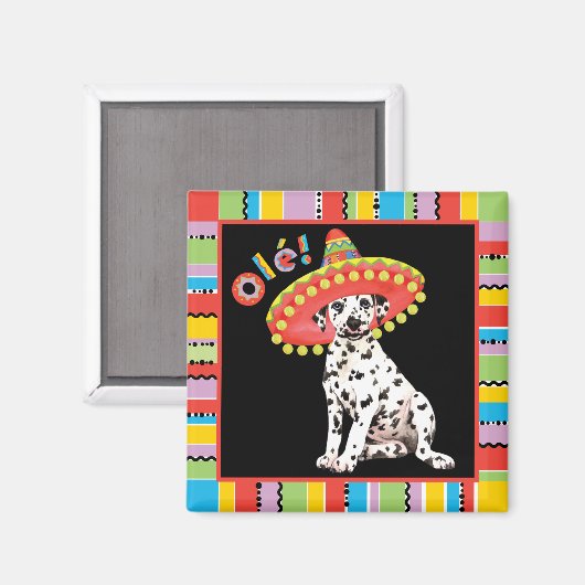 Fiesta Dalmatian Magneet (Voorkant / Achterkant)