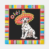 Fiesta Dalmatian Magneet (Voorkant)