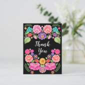 Fiesta Dank je Briefkaart (Staand voorkant)