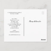 Fiesta Dank je Briefkaart (Achterkant)