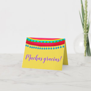 Fiesta Dankkaartjes Bedankkaart