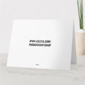 FIESTA DE BANDE MEXICAINE ! CARTES D'ANNIVERSAIRE  (Dos)