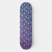 Fiesta de calaveras skateboard (Voorkant)