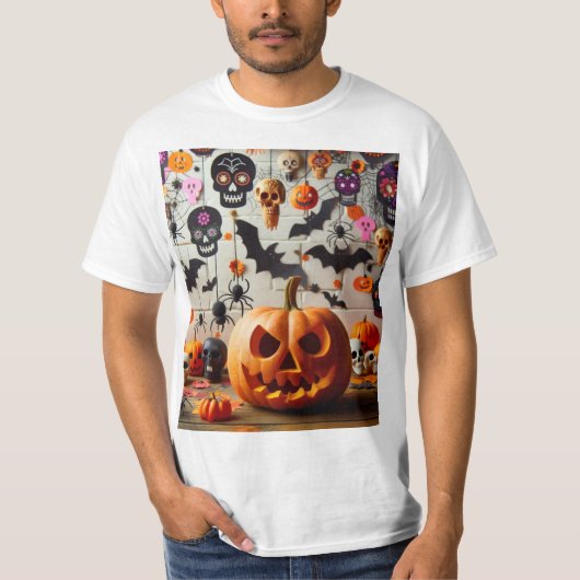 Fiesta de Halloween T-shirt (Voorkant)