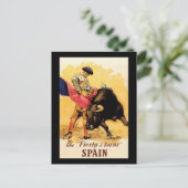 Fiesta de Toros in Spanje Briefkaart (Staand voorkant)